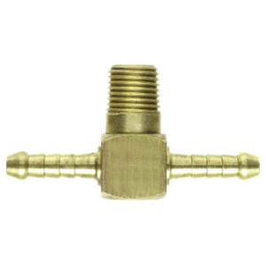 Brass Male Branch Tee P12 - BSP