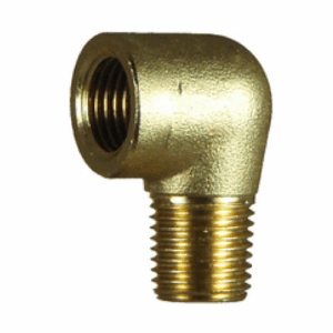 Male & Female Cast Elbow #25C - Brass