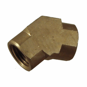 Female 45° Elbow #34D - Brass