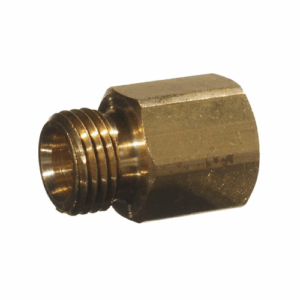 Parallel Coned x Female #38F - Brass