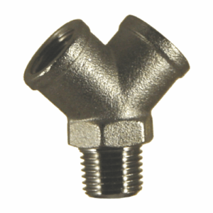 M&F Y-Piece #75MF - Brass