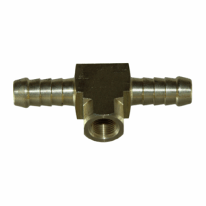 Female Branch Hose Tee P12F - Brass