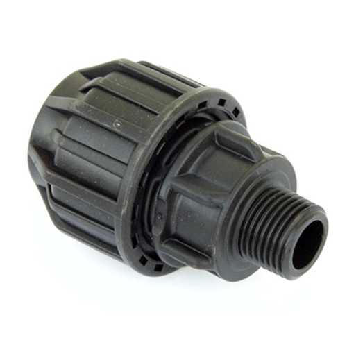 Male Adaptor - Poly Compression Fitting