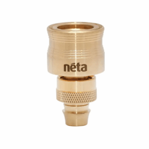 12mm Brass Screw-on Hose Connector - Neta
