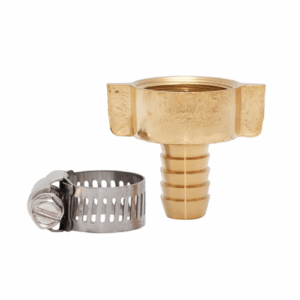 12mm Brass Barb & Clamp 3/4" Tap Adaptor - Neta