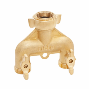 Brass 2-Way Screw-On Universal Tap - Neta