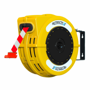 Retracta C1 Safety Barrier Reels (Yellow) - Safety Barrier