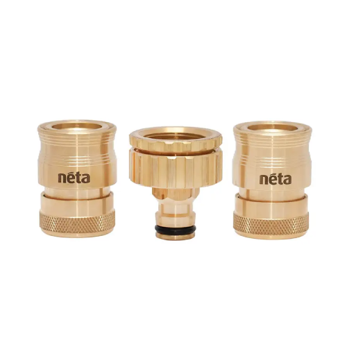 12mm EZ Universal Brass Hose Fittings Set - Neta