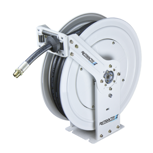 Retracta F Series HD Twin Pedestal Reel - Air / Water / Oil / Grease