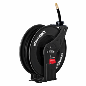 Lubemate Twin Pedestal Hose Reel - Air / Water / Oil / Grease