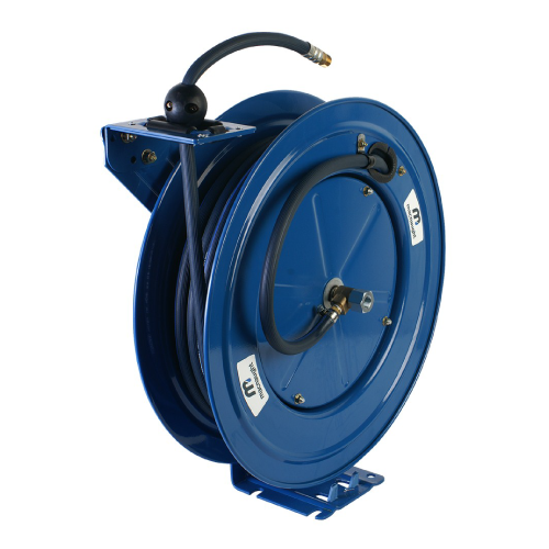 Metal Single Pedestal Reel - Air / Water / Oil / Grease