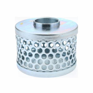 Plated Steel Round Hole Strainer Female BSP