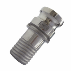 Scroll Tail Camlock - Type E (AL / SS)