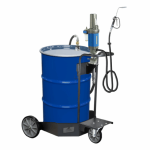 Oil Dispensing System 3:1 R-Series Pump with Trolley and Unmetered Gun - Macnaught OS100T-01