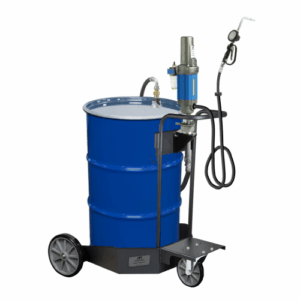 Oil Dispensing System 3:1 R-Series Pump with Trolley and Metered Gun - Macnaught OS100TE-01