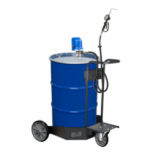 Oil Dispensing System 3:1 T-Series Pump with Trolley and Metered Gun - Macnaught OS50TE-01