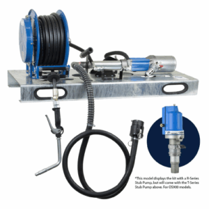 Oil Dispensing System 5:1 T-Series Oilmaster Pump with Unmetered Gun - Macnaught OS900G-01
