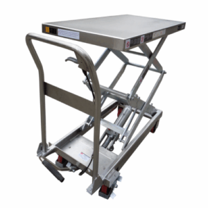100/350kg Stainless Steel Manual Scissor Lift Table - TFD15S/35S