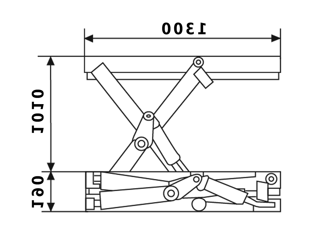 2000kg Electric Lift Table - HIW4 - Image 2