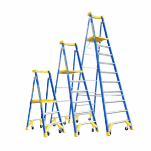 Bailey Platform Ladder Fibreglass P170 Job Station 170kg Rated
