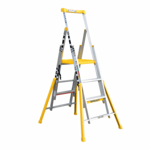 Bailey 170kg Adjustable Aluminium Platform 3/4/5/6 Step Ladder - FS13999