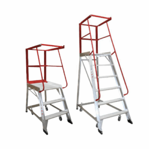 Monstar Mobile Order Picker Ladder 150kg Rated 2-6 Steps - MONOP-A