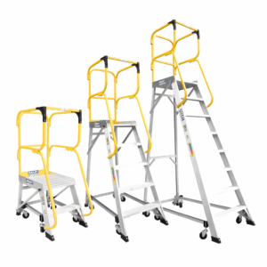 Bailey Aluminium Order Picking Platform 2-8 Step MK3 150kg IND Ladderweld