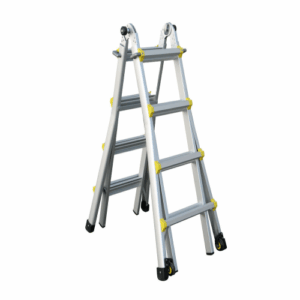 Indalex 12-20 Step Aluminium Multi-Purpose Ladder 135/150kg - PROMT-A