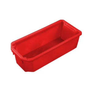 20L Plastic Crate Liver Tray - Parts Tray - IH044 RED/WHITE