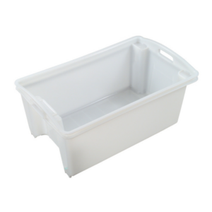 54L Plastic Crate Stack and Nest - Ventilated Base - IH065