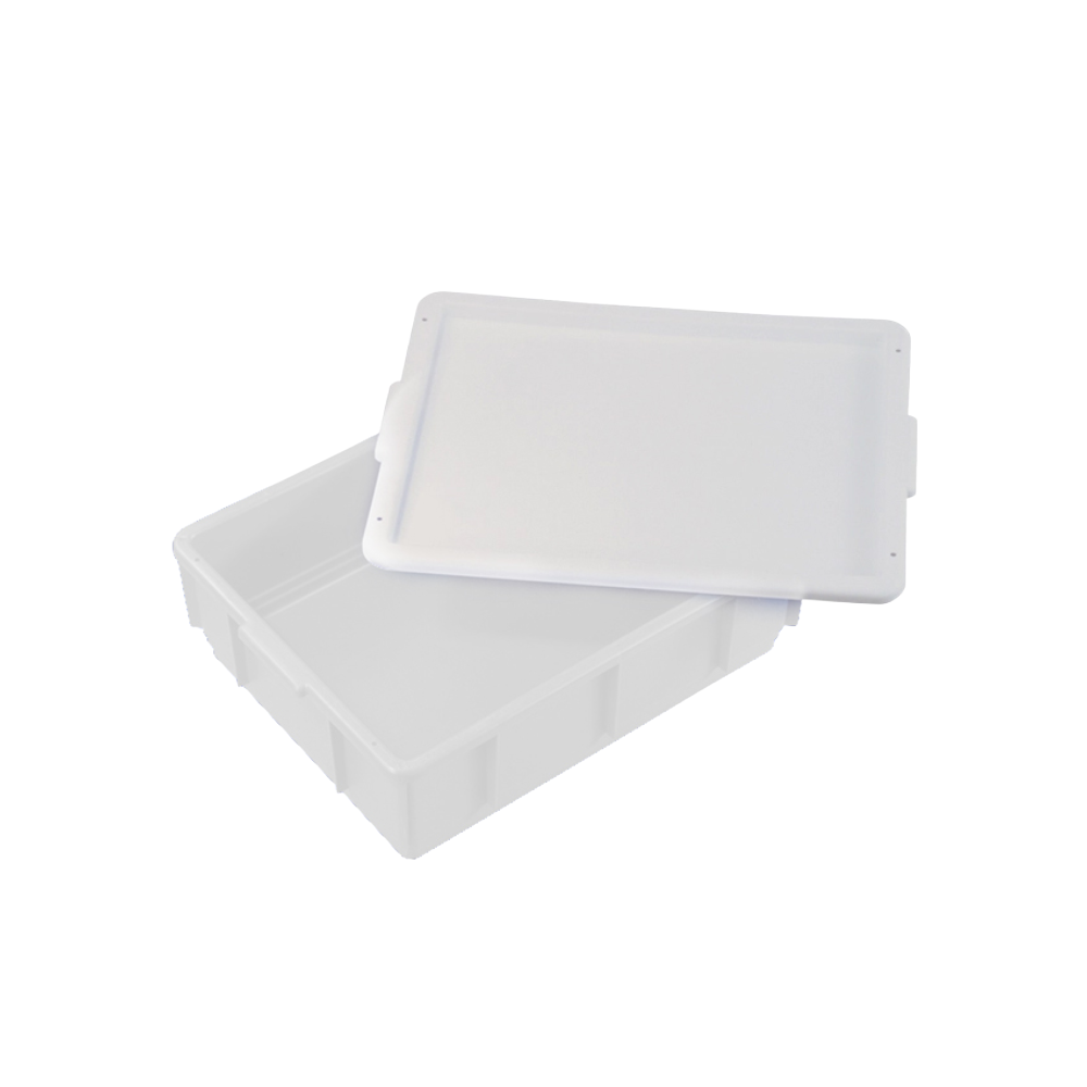 13L Plastic Crate Small Storage Container - Food Grade - IH305 BLUE/WHITE - Image 2