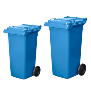 120L/240L Wheelie Bins - Blue / Green / Red / Yellow