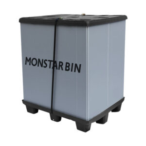 MONSTAR Pallet Sleeve Bin 1200mm High with Safety Strap - MONBIN1200ST