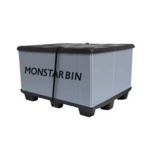 MONSTAR Pallet Sleeve Bin 440/780/1200mm High with Safety Strap - MONBIN440/780/1200ST