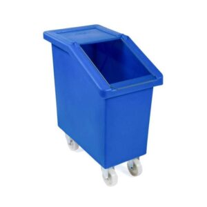 90L Plastic Bin Container with Castors - RM18TR