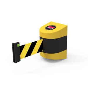 Wall Mount and Magnetic Mount Retractable Belt Barrier with PVC Bodies