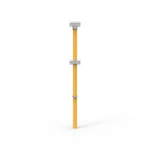 NoWeld Galvanised & Powder Coated Through Post Below Ground