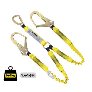 Double Elasticated Lanyard (with Triple Action Hooks & Scaffold Hooks) - 916123