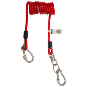 Spring Tool Lanyard with Snap Hooks