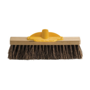 Bassine Broom with Timber-Backed Head