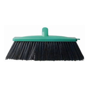 Hard Bristle Broom with Extending Handle