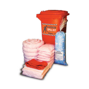 Spill Kit - Hazchem 120L Wheelie Bin Premium - SKC120