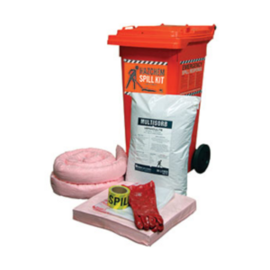 Spill Kit - Hazchem 120L Wheelie Bin - SKC120V