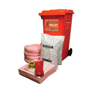Spill Kit - Hazchem 240L Wheelie Bin - SKC240V