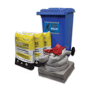 Spill Kit - General Purpose 240L Wheelie Bin Premium - SKGPB240