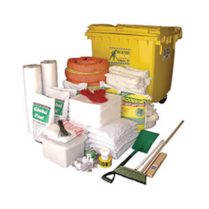 Spill Kit - Oil and Fuel 1100L Mobile Bin Outdoor - SKH1100