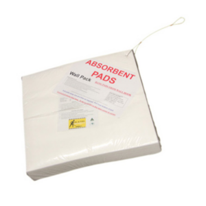 Oil and Fuel Absorbent Pads - Standard Duty Wall Pack 50