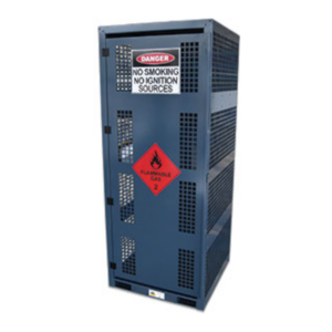 Forklift Gas Bottle Cage - 8x Cylinders