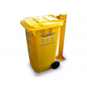 Wheelie Bin Post with Lockable Clamp