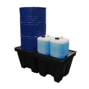Drum Bund - Polyethylene with Removable Grate - 2 Drum
